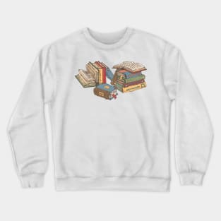 Books Crewneck Sweatshirt